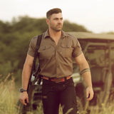 Men's Kalahari Shirt S/S Bark image 2