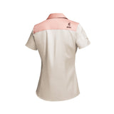 Ladies S/S Kalahari Shirt Stone & Blush Pink image 1