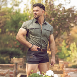 Men's Gariep Shirt S/S Olive image 1