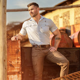 Men's Adjustable Kalahari Cargo Pants Bark image 3