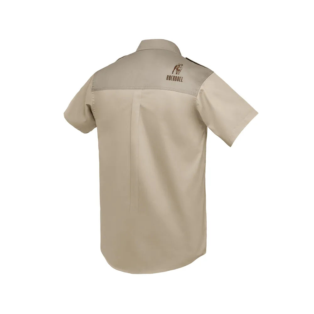 Men's Kalahari Shirt S/S Stone & Putty image 1