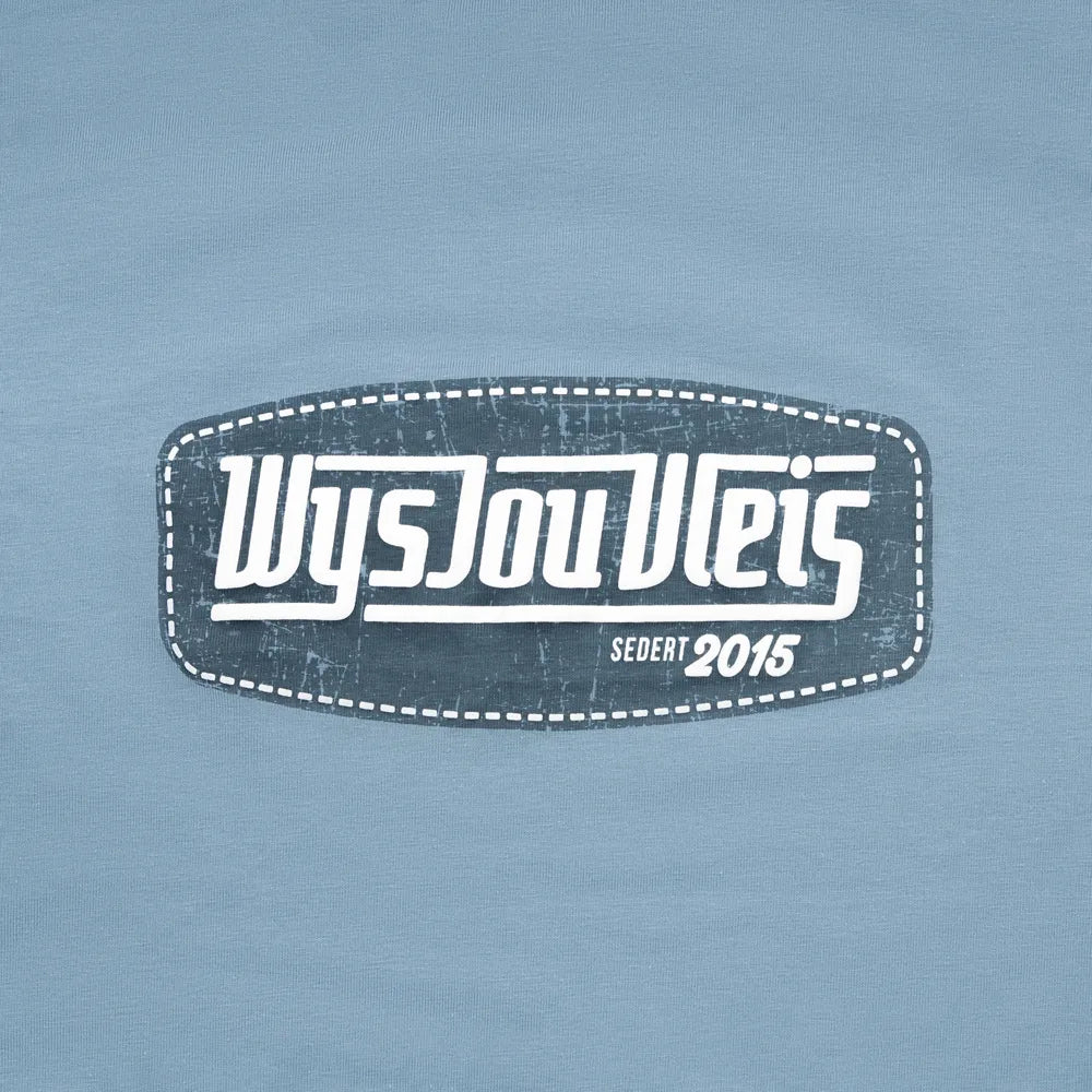Men's T-Shirt Printed Airforce Blue "Wys" image 1