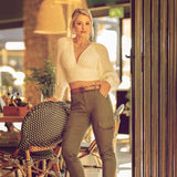 Ladies Kalahari Cargo Pants Olive image 2