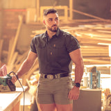 Men's Kalahari Shirt S/S Charcoal image 2