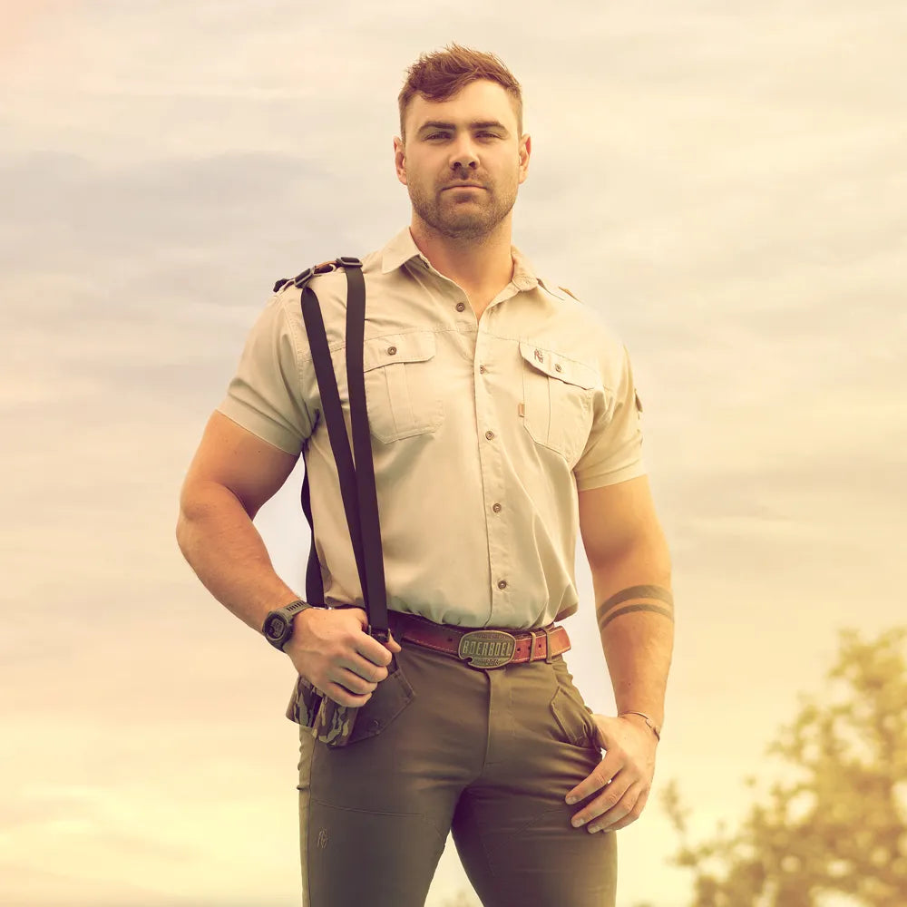 Men's Kalahari Shirt S/S Stone image 2