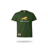 Kids T-Shirt Printed Bottle Green image 0