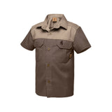 Kids S/S Kalahari Shirt Bark & Putty image 0