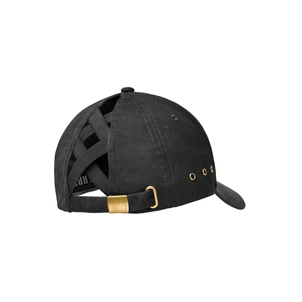 Ladies Ponytail Cap Black image 1