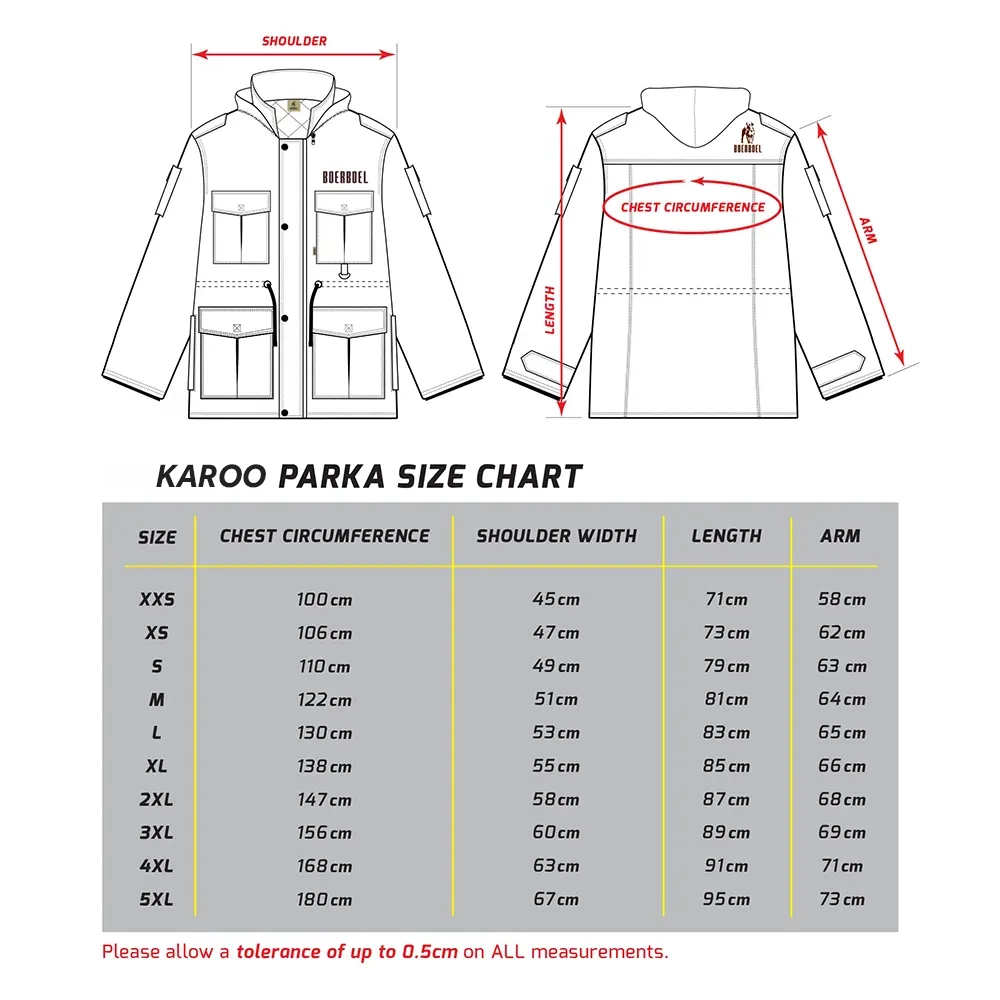 Men's Urban Parka Jacket - Black