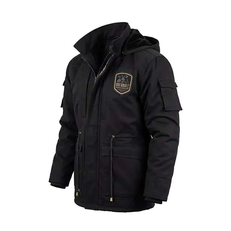 Men's Urban Parka Jacket - Black
