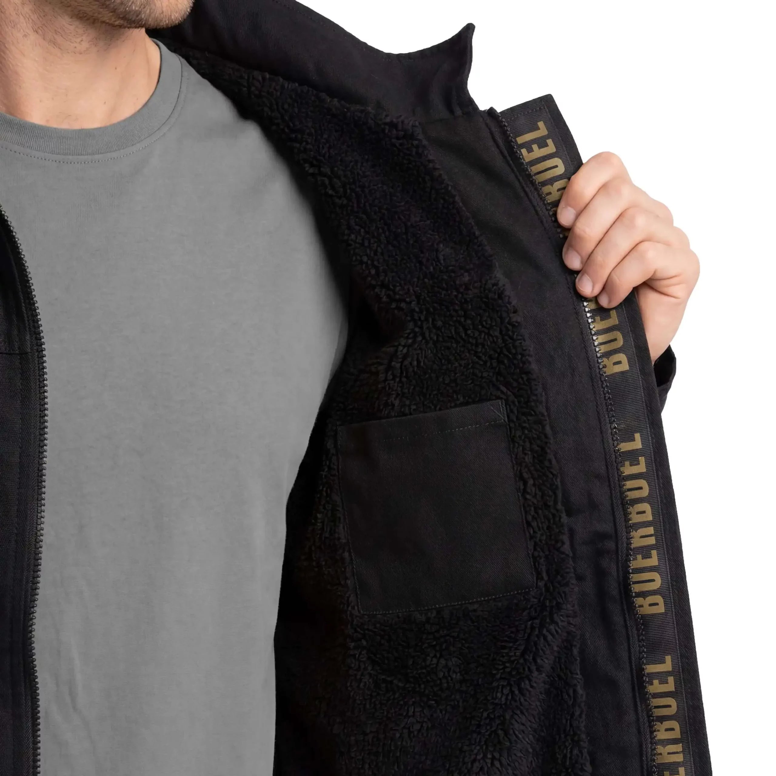 Men's Urban Parka Jacket - Black