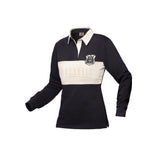 Ladies L/S Rugby Jersey - Navy & Stone