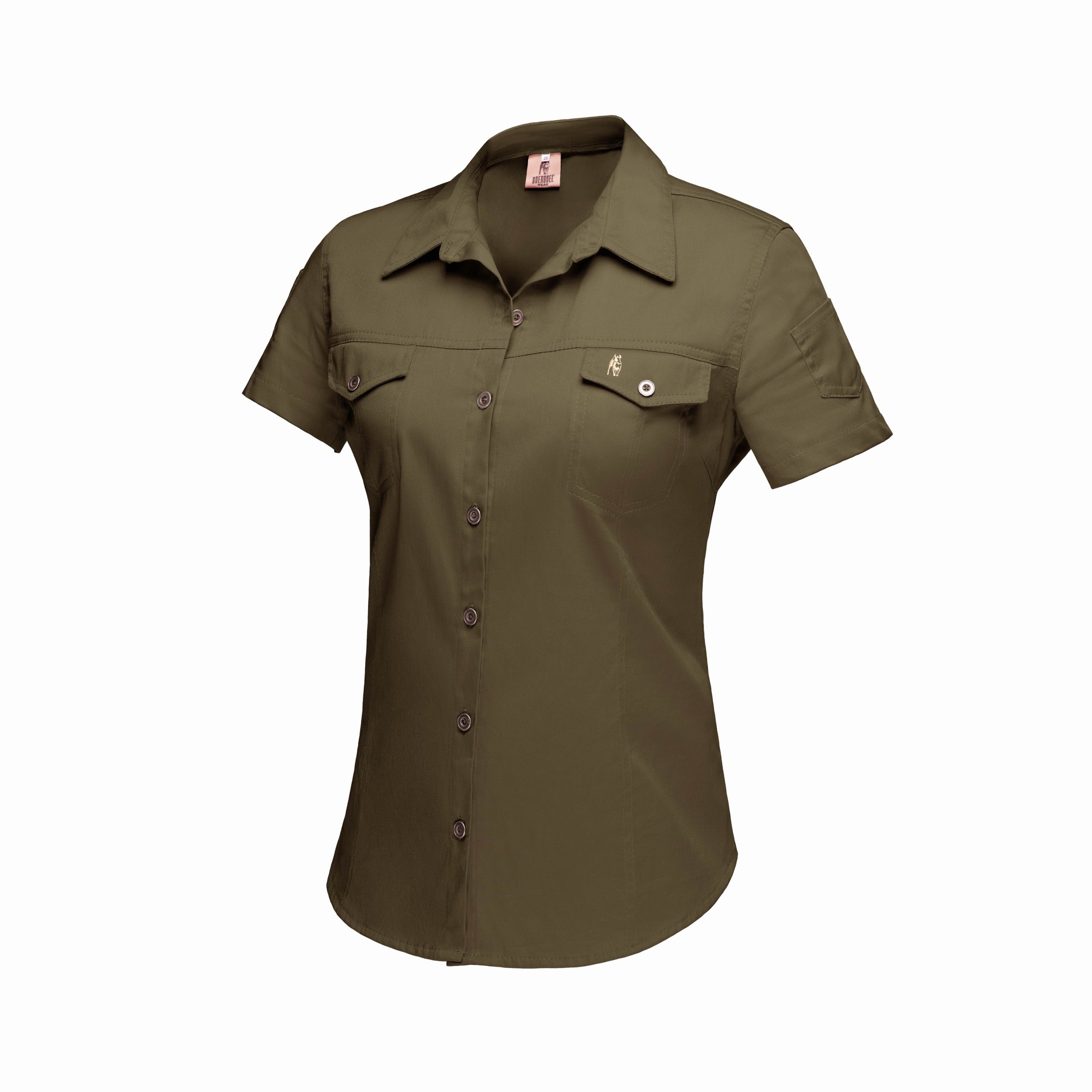 Ladies S/S Kalahari Shirt Olivia image 0