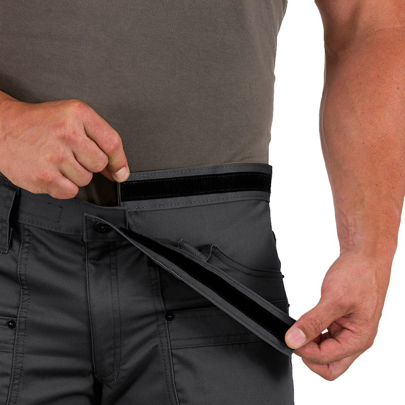 Men's Adjustable Kalahari Cargo Pants Charcoal image 3