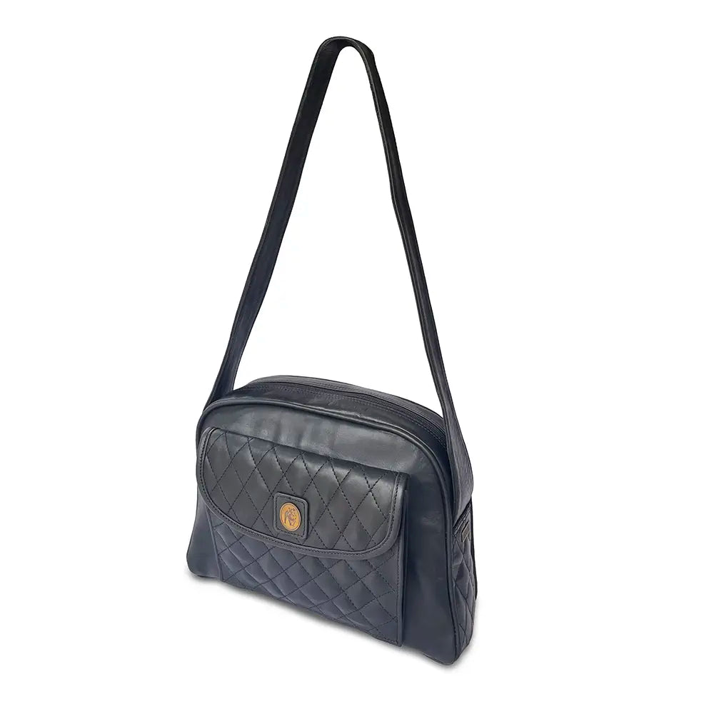 Ladies Metropolitan Leather Handbag Black image 0