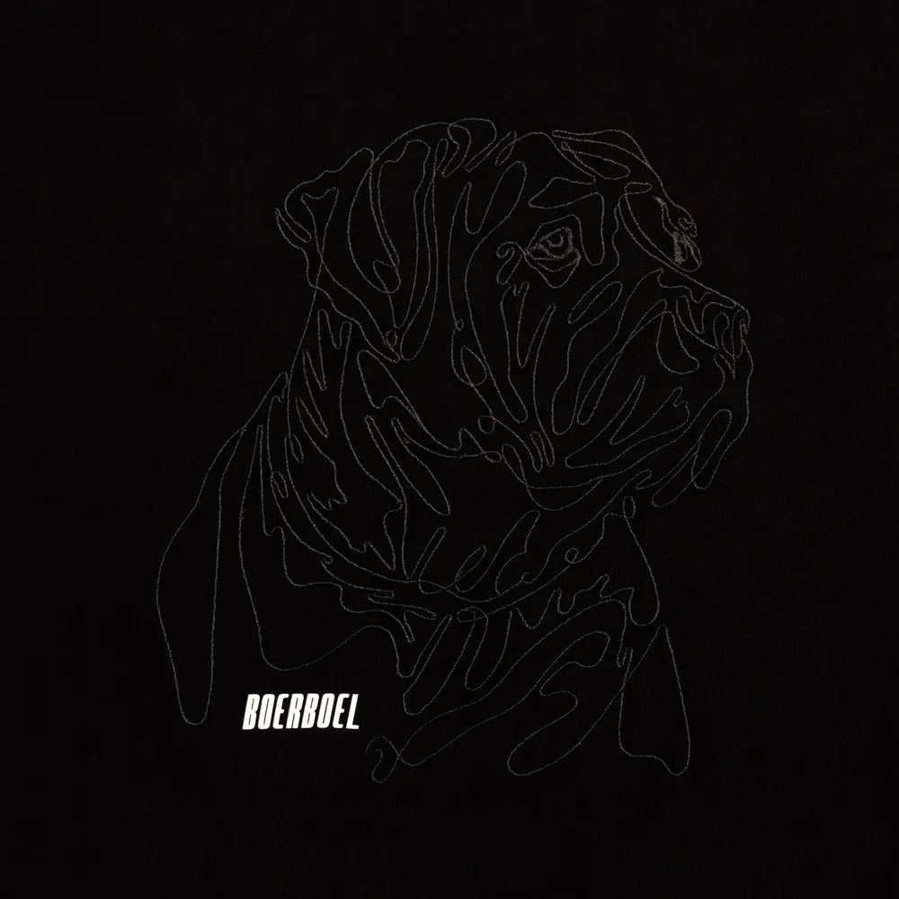 Men's T-Shirt Embroidered Black image 2