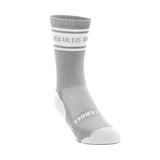 Ladies Long Outdoor Cotton Sock Light Grey "Wys" image 0