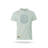 Men's T-Shirt Bevel Print Sage Melange image 0