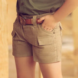Kids DKW Shorts Putty image 3