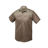 Men's Kalahari Shirt S/S Bark &amp; Putty image 0