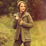 Ladies Kalahari Parka Jacket Olive image 4
