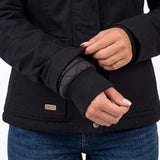 Ladies Urban Parka Jacket - Black