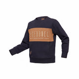 Kids Tracksuit Top - Navy & Tan