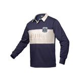 Men's L/S Rugby Jersey - Navy & Stone
