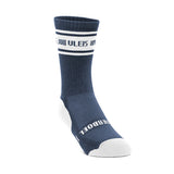 Men's Long Outdoor Cotton Sock Blue "Wys" image 0