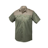 Men's Kalahari Shirt S/S Olive &amp; Putty image 0