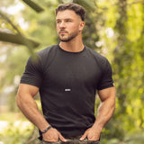 Men's T-Shirt Embroidered Black image 1