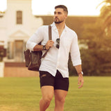 Men's Adjustable Kalahari Shorts Black image 2